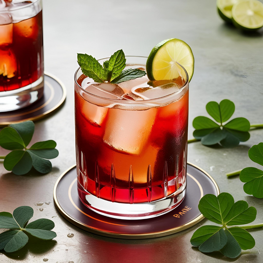 Strawberry & Irish Whiskey Cocktail