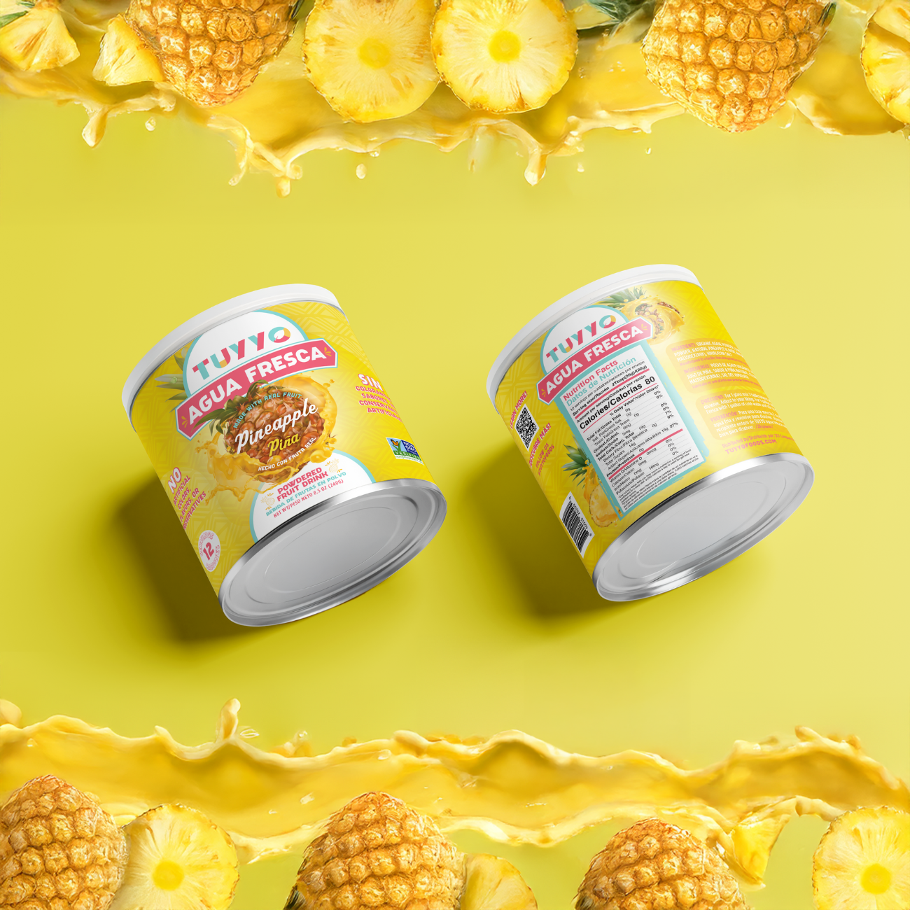 2-Pack Pineapple Agua Fresca Mix