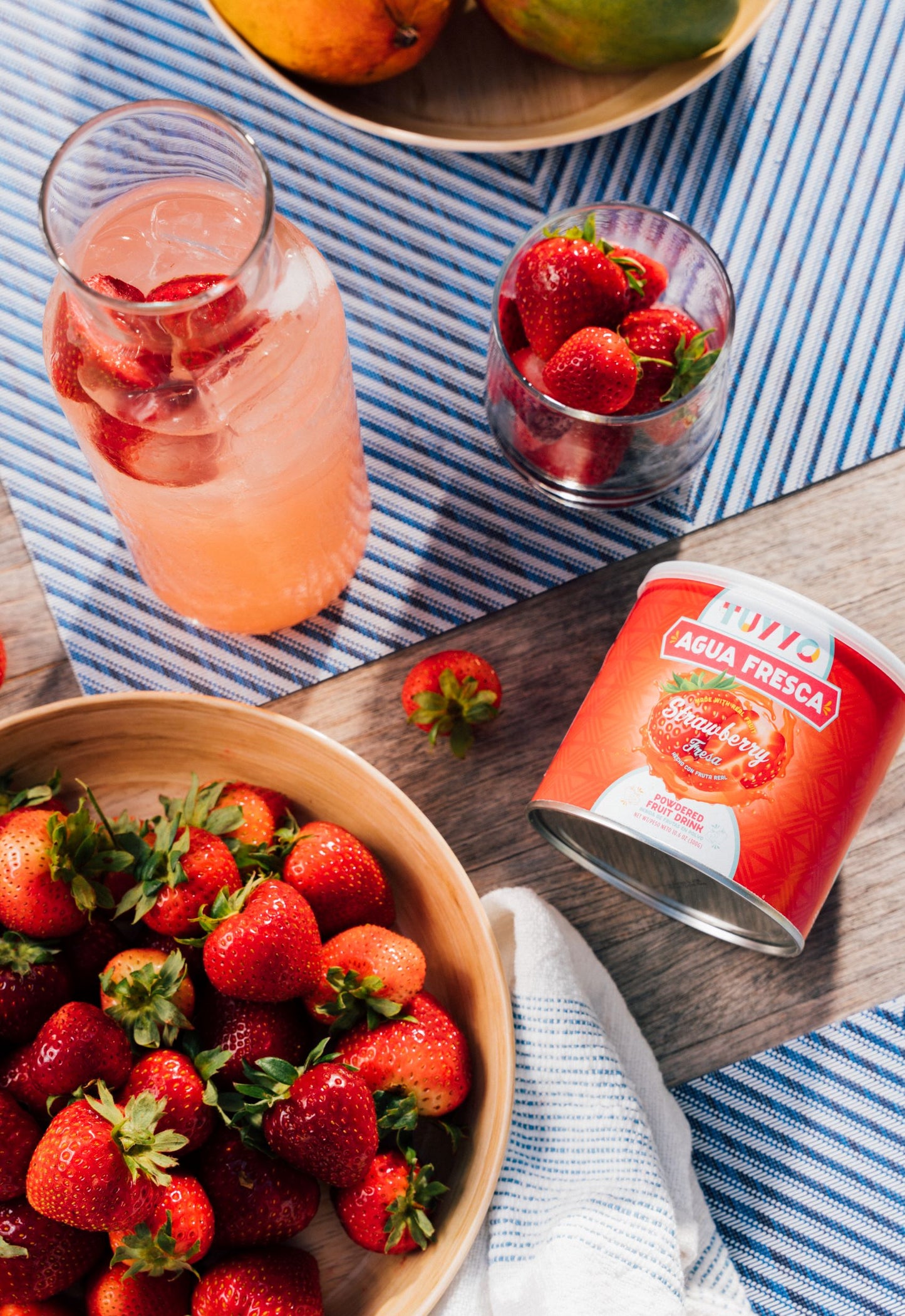 Strawberry Agua Fresca Mix
