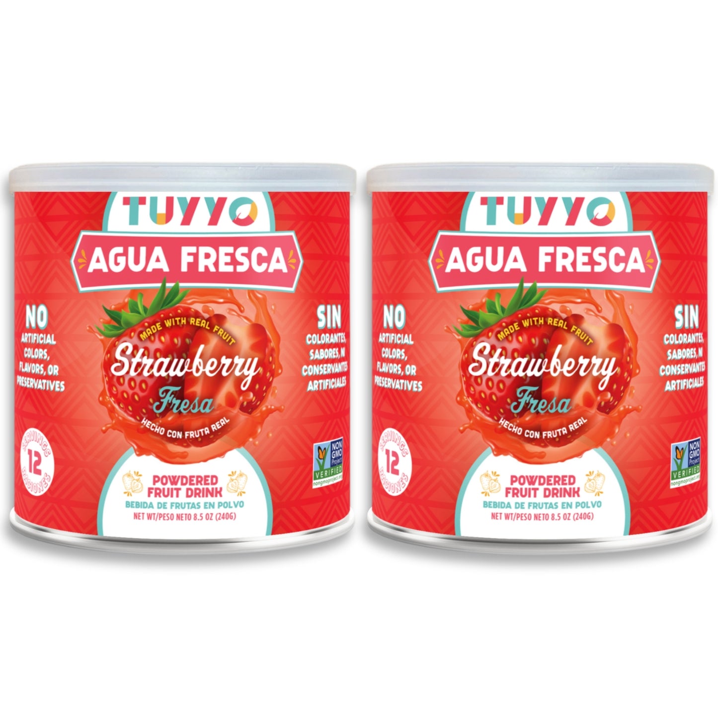 2-Pack Strawberry Agua Fresca Mix