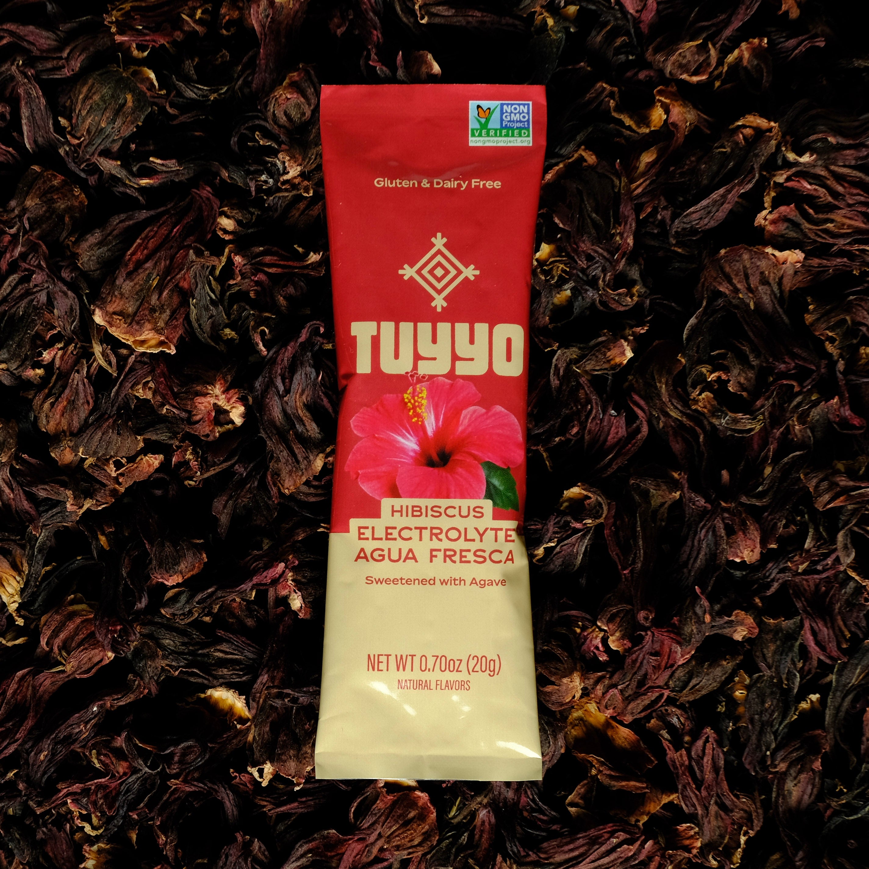 Hibiscus Electrolyte Agua Fresca