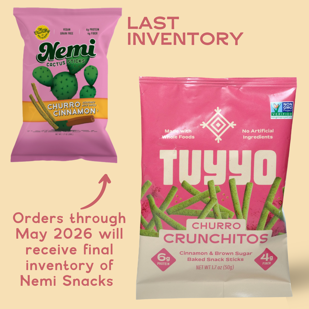 Churro Crunchitos Snacks- 6 Pack