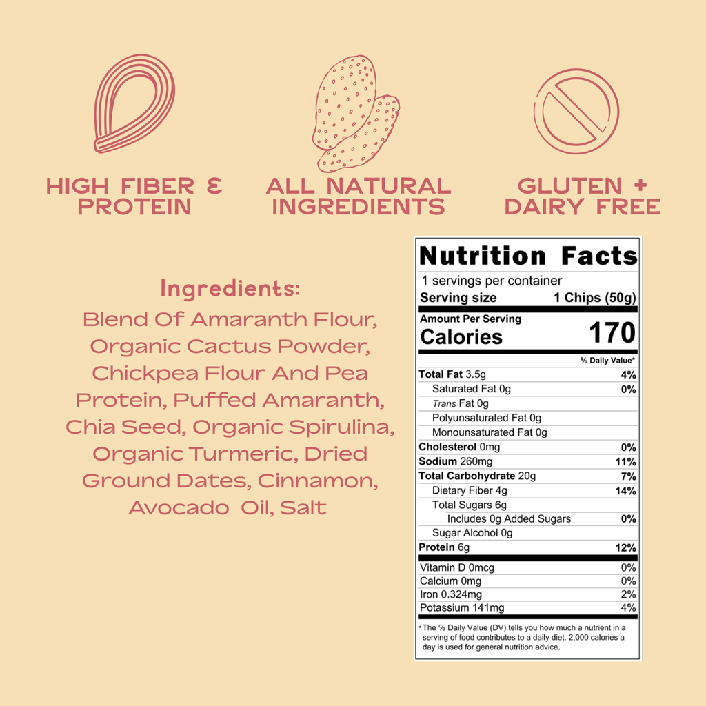 Churro Crunchitos Snacks- 6 Pack