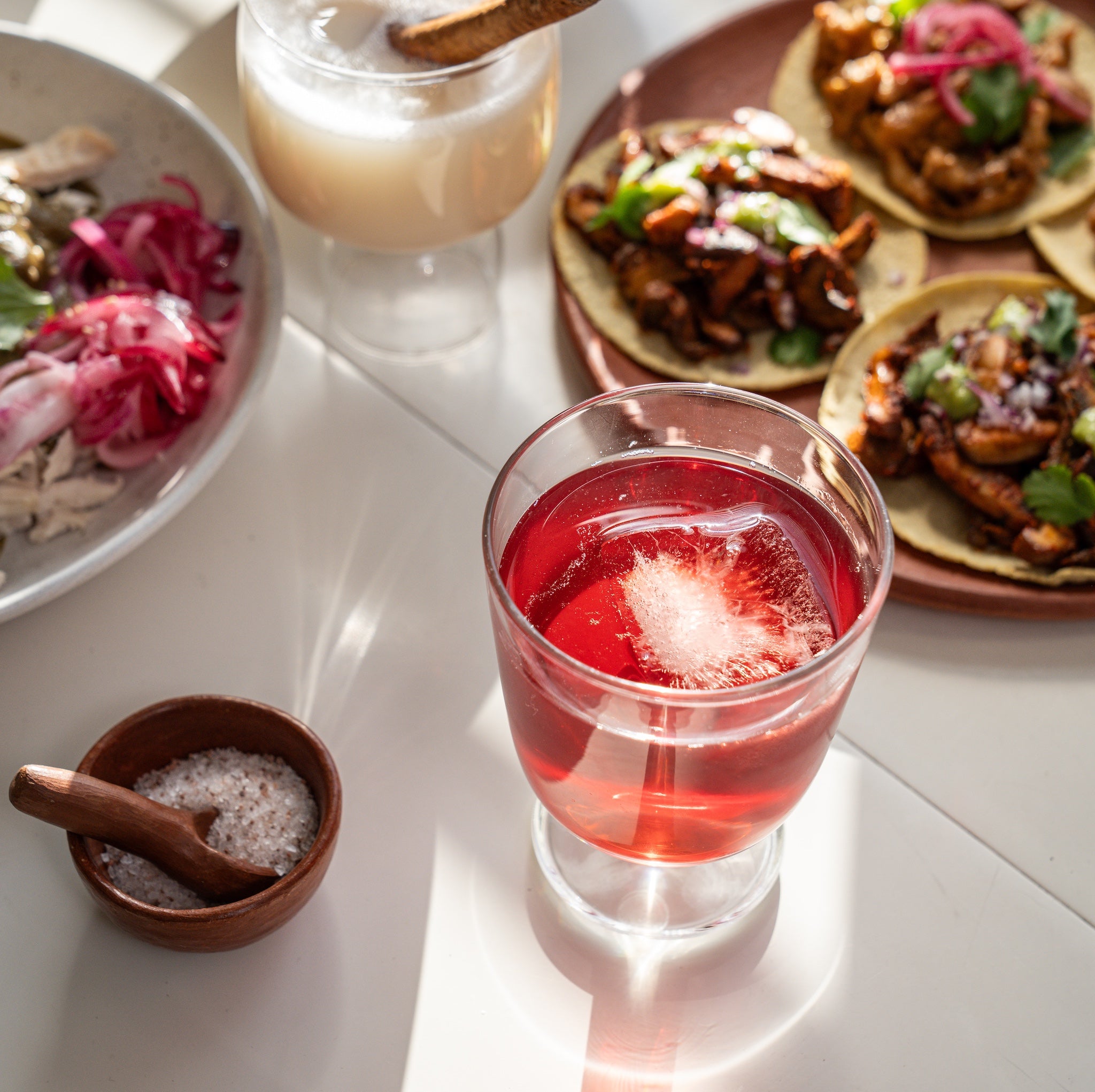 Hibiscus Electrolyte Agua Fresca