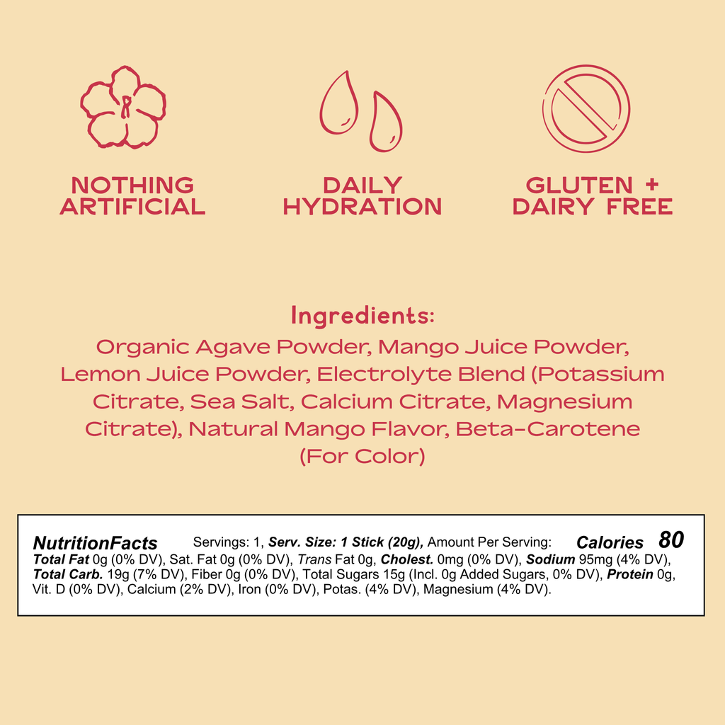 Hibiscus Electrolyte Agua Fresca 20-Pack