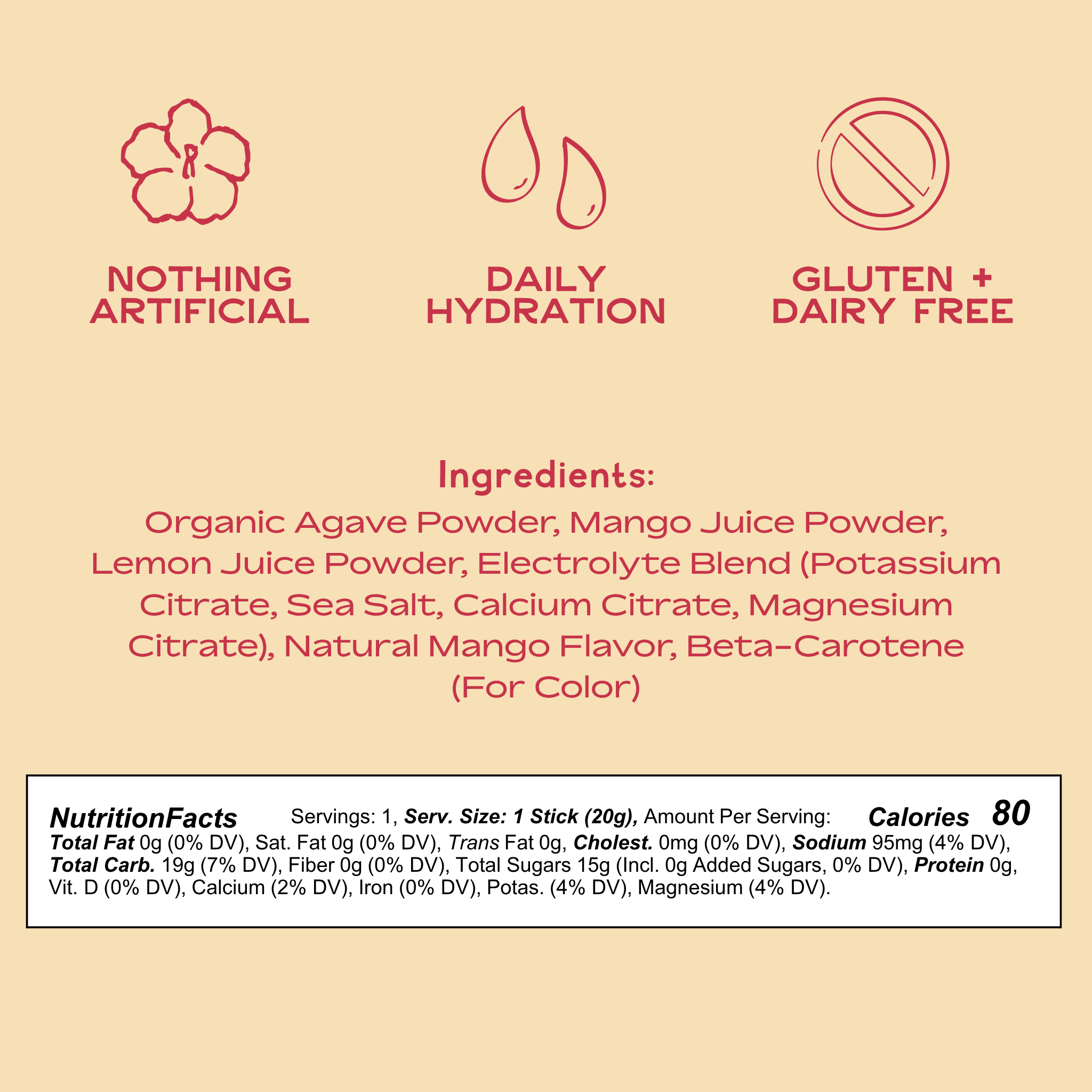 Hibiscus Electrolyte Agua Fresca 20-Pack