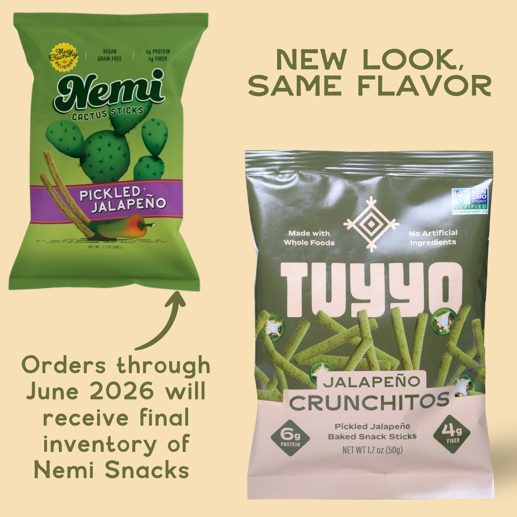 Pickled Jalapeño Crunchitos Snacks- 6 Pack