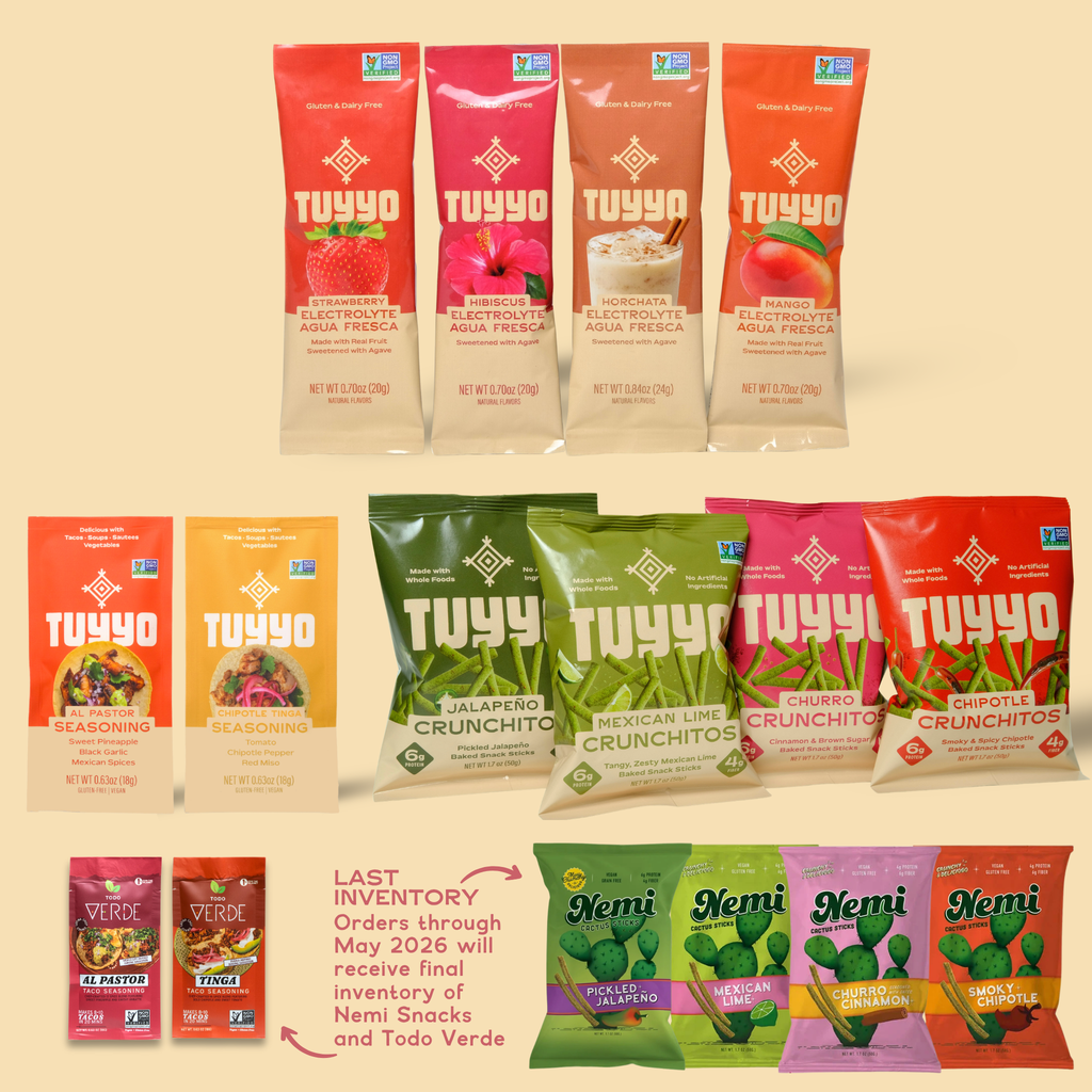 Starter Pack — Crunchitos, Taco Seasonings & Agua Fresca