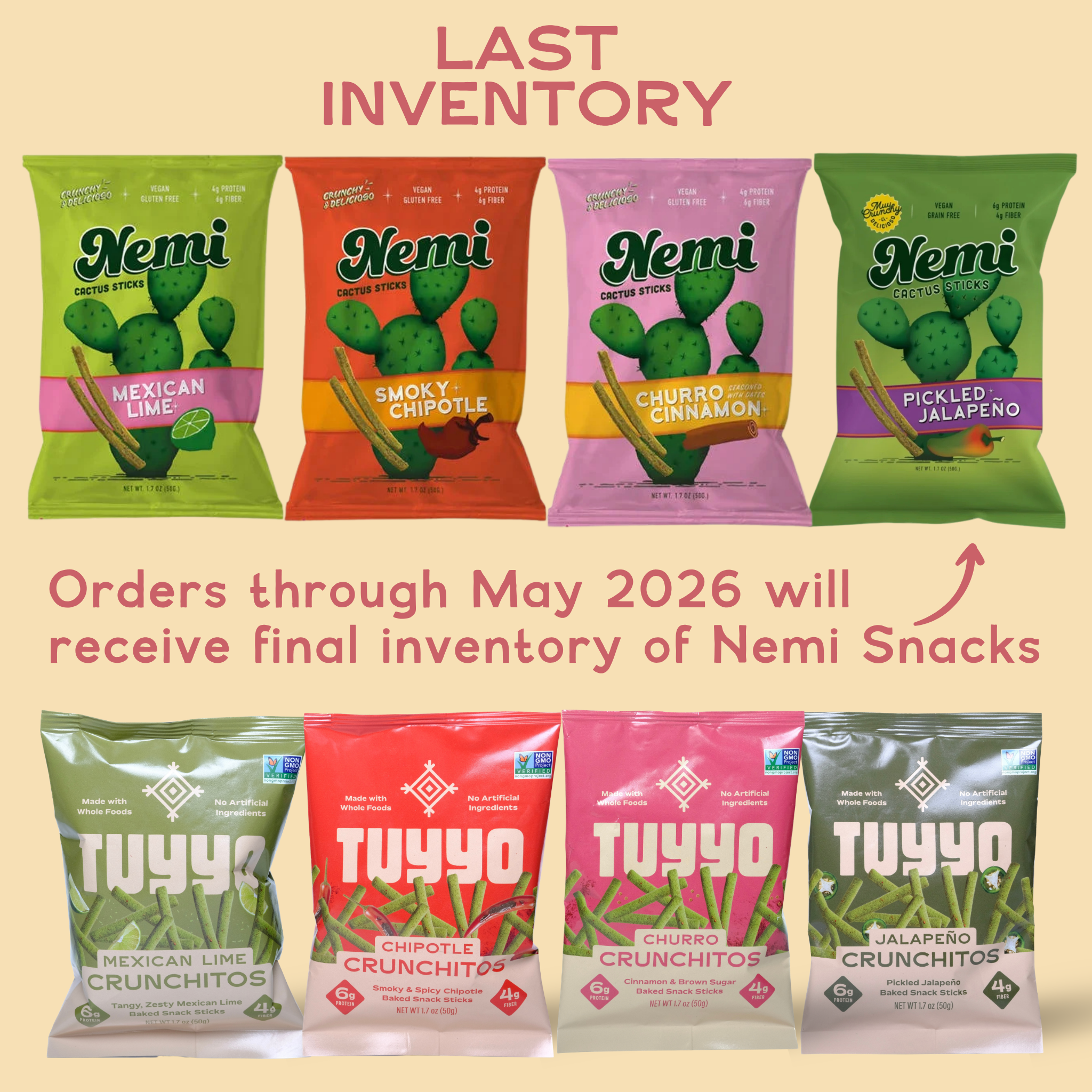 Crunchitos Snacks Variety Pack