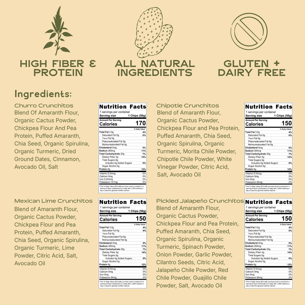 Starter Pack — Crunchitos, Taco Seasonings & Agua Fresca